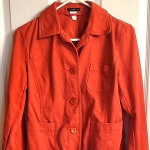 Women's J Crew blazer. Size small. Salmon color.